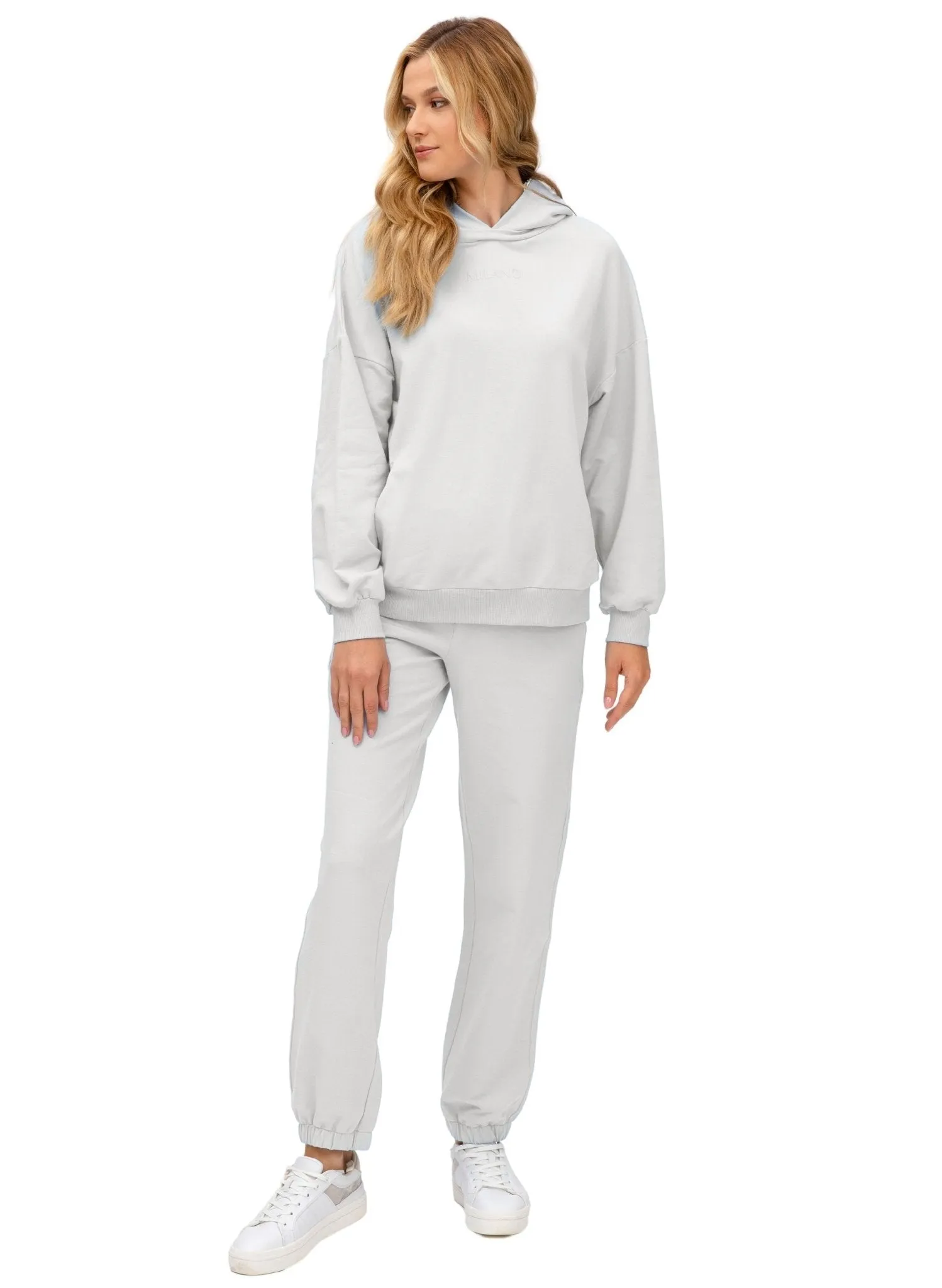 The Cozy Maternity Tracksuit - Ice Flow
