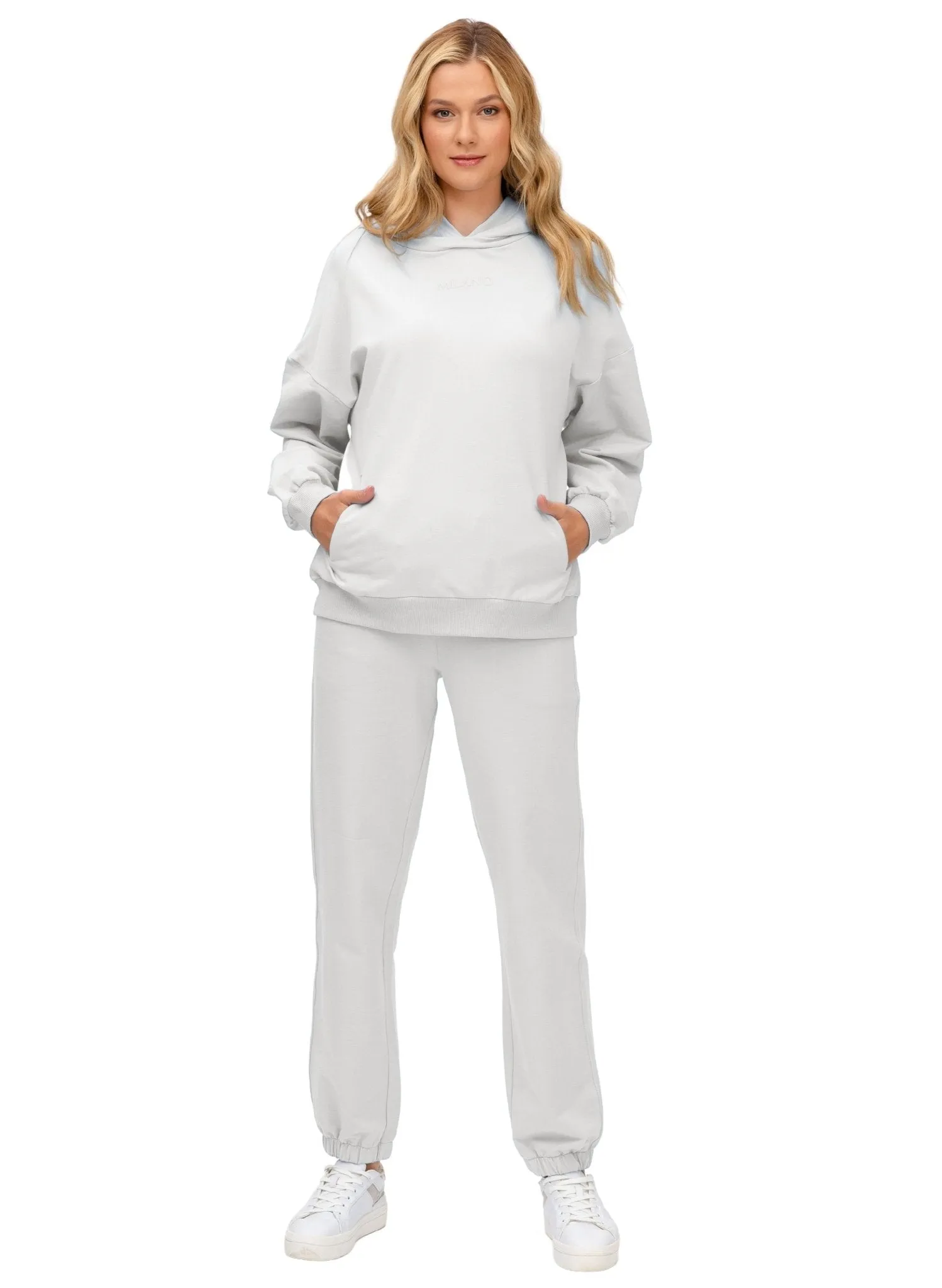 The Cozy Maternity Tracksuit - Ice Flow