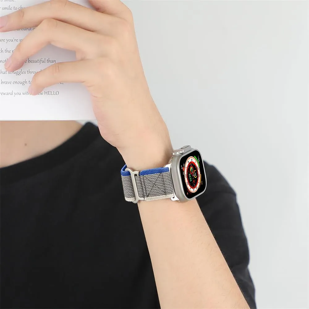 Travel Velcro Nylon Band for Apple Watch