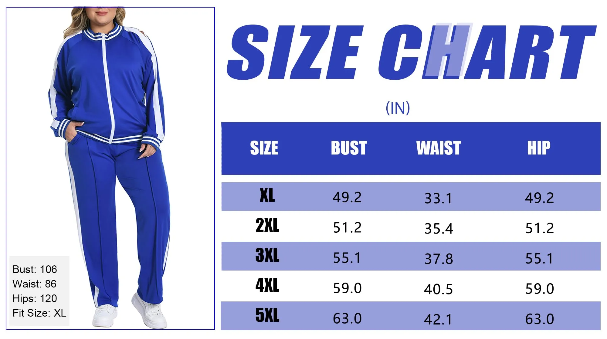 UOUA Plus Size Jogging Suit Sets for Women 2 Piece Sweatsuit Long Sleeve Jacket & Jogger Pants Two Piece Outfits Track Suit Green XL